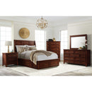  Elements International Sullivan SV600QB Queen Storage Bed IMAGE 3