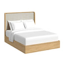  Elements International Rosalie B-16860-6-QB Queen Upholstered Bed IMAGE 1