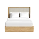  Elements International Rosalie B-16860-6-QB Queen Upholstered Bed IMAGE 2