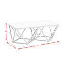  Elements International Riko CRK120CT Rectangular Coffee Table IMAGE 9
