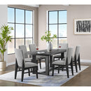 Elements International Portland D-1710-8-DT2 Rectangular Dining Table IMAGE 4
