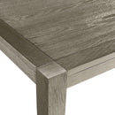  Elements International Versailles Contemporary D-3690-6-DT Rectangular Dining Table IMAGE 6