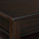  Elements International Wagner T-15740-5-RCT Rectangular Lift-Top Coffee Table IMAGE 5