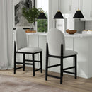  Elements International Portland D-1710-8-BST2 Round Back Barstool IMAGE 4