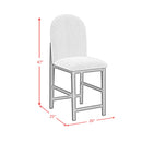  Elements International Portland D-1710-8-BST2 Round Back Barstool IMAGE 9