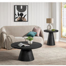  Elements International Portland T-1710-8-CT1 Round Coffee Table IMAGE 3