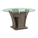  Elements International Dapper DPR300RDTTB Round Dining Table IMAGE 1