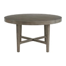  Elements International Versailles Contemporary D-3690-6-RDT Round Dining Table IMAGE 2
