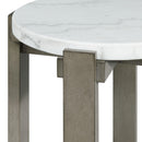  Elements International Rosamel T.17820.ET Round End Table IMAGE 5