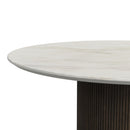  Elements International Sylvie T-16000-5-RET Round End Table IMAGE 4