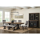  Elements International Montrose D-16670-8-SVHT Server And Hutch IMAGE 5