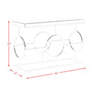  Elements International Pearl CTPL100ST Sofa Table IMAGE 7