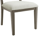  Elements International Versailles Contemporary D-3690-6-SC1 Square Back Dining Chair IMAGE 6