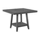  Elements International Seneca D-7670-3-CT Square Counter Table IMAGE 1