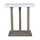  Elements International Greta T.6850.ET Square End Table IMAGE 3