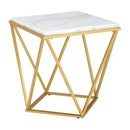  Elements International Riko CRK120ET Square End Table IMAGE 1