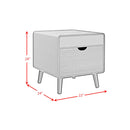  Elements International Halo T-18400-8-SETS Square Smart End Table IMAGE 13