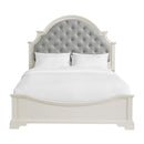  Elements International Eastwood Y-13160-7-QUB Youth Queen Upholstered Bed IMAGE 2
