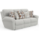  Catnapper Kellen 61131 Power Lay Flat Reclining Sofa with Zero Gravity - Ecru IMAGE 1
