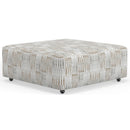  Catnapper Kellen 11312 Castered Cocktail Ottoman - Morocco IMAGE 1