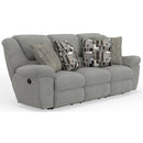  Catnapper Trifecta 16545 Sofa with 3 Recliners & Drop Down Table - Nature IMAGE 1