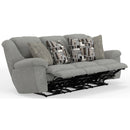  Catnapper Trifecta 616545 Power Sofa with 3 Recliners & Drop Down Table - Nature IMAGE 1