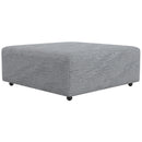  Catnapper Majesty 33628 Castered Cocktail Ottoman - Shark IMAGE 1