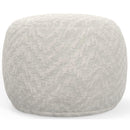  Jackson Furniture Sploosh 60097 Footstool - Parchment IMAGE 1
