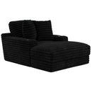  Jackson Furniture Comfrey 304509 Chaise - Black IMAGE 1