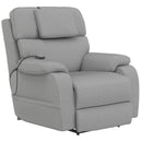  Catnapper Dreamtime 642567 Power Headrest Power Lay Flat Recliner with CR3 Heat/Massage/Zero Gravity - Steel IMAGE 1