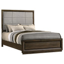  Coaster Furniture Atlas Queen Upholstered Panel Bed 215971Q IMAGE 1