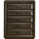  Coaster Furniture Atlas 5-Drawer Chest 215975 IMAGE 3