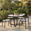  Zuo Draco 704261 Set of 2 Dining Chair - Black IMAGE 9