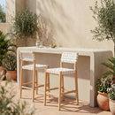  Zuo Mizuya 704233 Barstool - White IMAGE 10