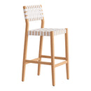  Zuo Mizuya 704233 Barstool - White IMAGE 3
