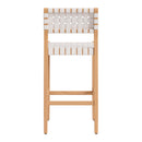  Zuo Mizuya 704233 Barstool - White IMAGE 4