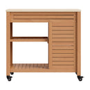  Zuo Valtan 704227 Bar Cart - Natural IMAGE 2