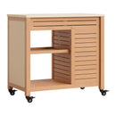  Zuo Valtan 704227 Bar Cart - Natural IMAGE 5