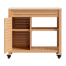  Zuo Valtan 704227 Bar Cart - Natural IMAGE 7