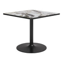 Zuo Caliza 704217 Dining Table - Gray/Black IMAGE 4
