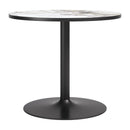  Zuo Batu 704215 Dining Table - Gray/Black IMAGE 1