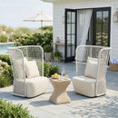  Zuo Mura 704210 Side Table - Taupe IMAGE 9