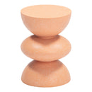  Zuo Tressa 704209 Side Table - Terracotta IMAGE 4
