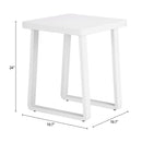  Zuo Welt 704207 Side Table - White IMAGE 10
