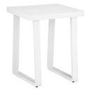  Zuo Welt 704207 Side Table - White IMAGE 2