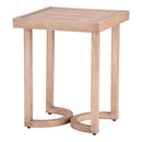  Zuo Leto 704206 Side Table - Brown IMAGE 4