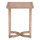  Zuo Leto 704206 Side Table - Brown IMAGE 9