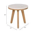  Zuo Siro 704179 Side Table - Natural IMAGE 7