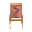  Zuo Rova 704178 Lounge Chair - Terracotta IMAGE 12