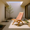  Zuo Rova 704178 Lounge Chair - Terracotta IMAGE 3